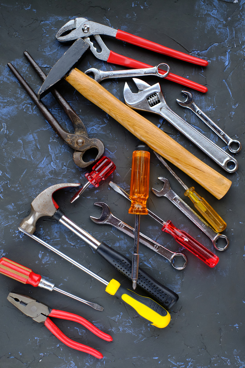 Construction Tools Background